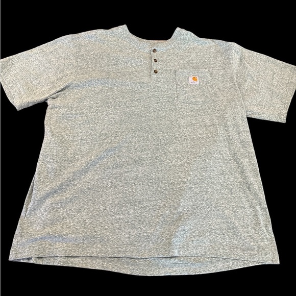 Carhartt Henley‎ Short Sleeve 2XL NWOT! Green - Picture 1 of 3